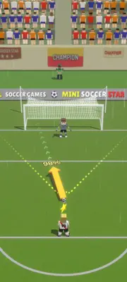 Mini Soccer Star android App screenshot 0